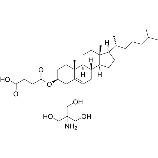 Cholesterol hemisuccinate Tris salt 102601-49-0